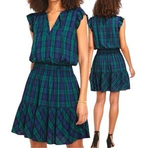 Vineyard Vines Smocked Ruffle Dress